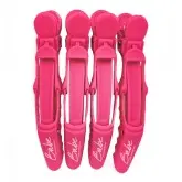 Babe Hair Clips Pink 4pk